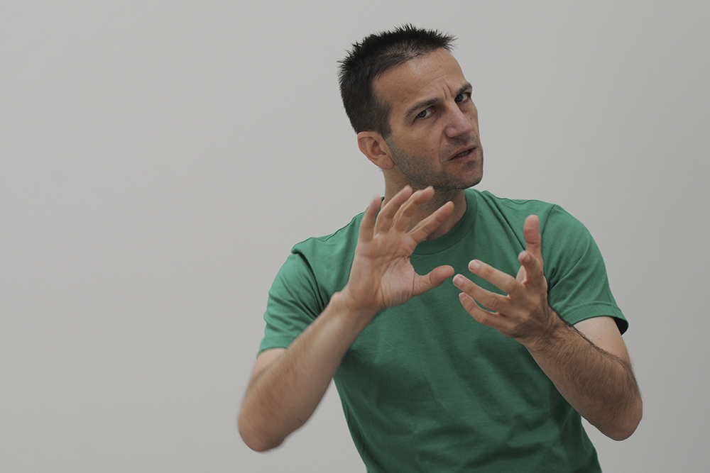 Production still for "Faker". Gideon Obarzanek. Photographer: Heidrun Löhr