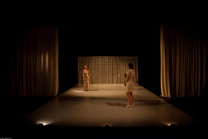 Production still for "Persona". Meredith Penman, Karen Sibbing. Photographer: Pia Johnson