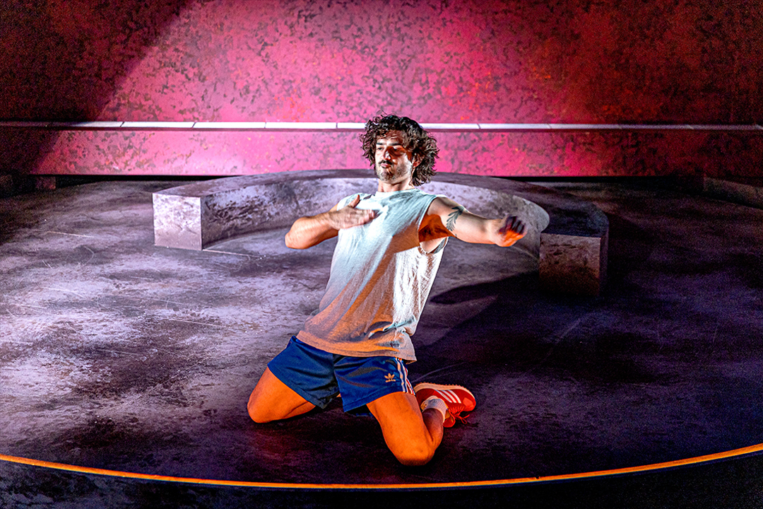 Production still for the 2023 Season of 'Loaded'. In Photo: Danny Ball. Photographer: Tamarah Scott