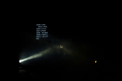 Production still for "Wake in Fright". Zahra Newman. Photographer: Pia Johnson