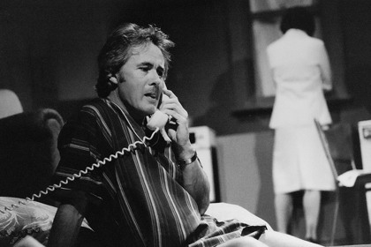 Production still for "Quadraphrenia". Peter Stratford as John. Photographer: Jeff Busby