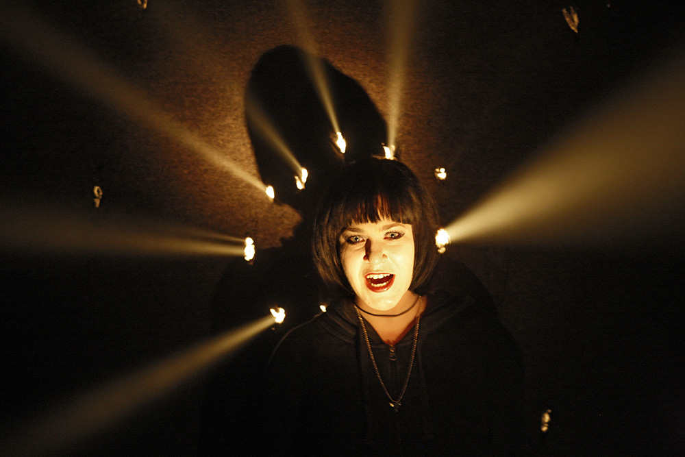 Production still for "Moth". Sarah Ogden as Claryssa. Photographer: Jeff Busby