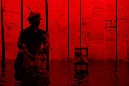 Production still for "Little Emperors". Yuchen Wang. Photographer: Tim Grey