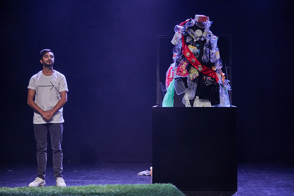 Production still for "Atomic". Rohan Mirchandaney. Photographer: Tim Grey