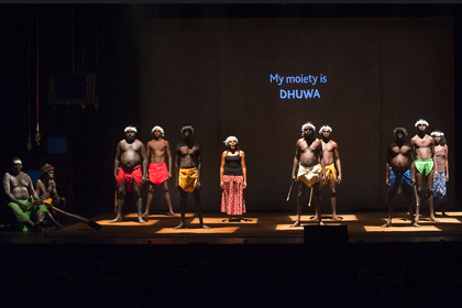 Production still for "Ngurrumilmarrmiriyu (Wrong Skin)". Photographer: Unknown  