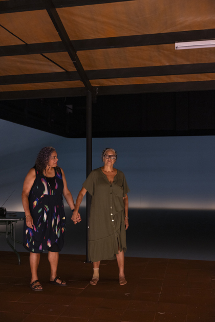 Production photography by Pia Johnson / Featuring: Lisa Maza & Rachael Maza