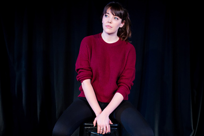 Production still from previous production of "Fleabag". Maddie Rice. Photographer: Richard Davenport