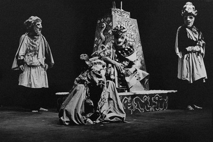 Production still for "Medea". Photographer: Jeff Busby