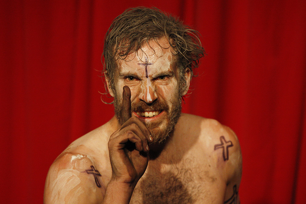 Production still for "Avast/Avast II". Thomas Wright. Photographer: Jeff Busby