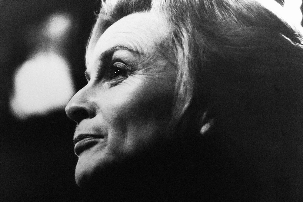 Production still for "Innocent Bystanders". Patsy King. Photographer: William Gluth