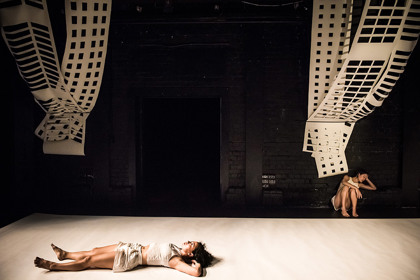 Production still for "Do You Speak Chinese?" Photographer: Gregory Lorrenzutti 