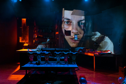 Production still for the 2022 Season of 'CHASE'. In photo: Carly Sheppard. Photographer: Shortcut Creative (Tamarah Scott)