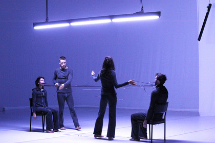 Production still for "Amplification". Photographer: Jeff Busby