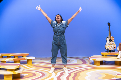 Production still for the 2024 Season of 'The Hate Race'. Zahra Newman. Photographer: Tiffany Garvie