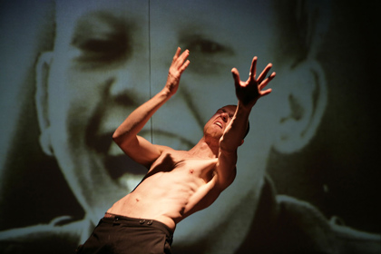 Production still for "Telefunken". Stuart Orr. Photographer: Jeff Busby