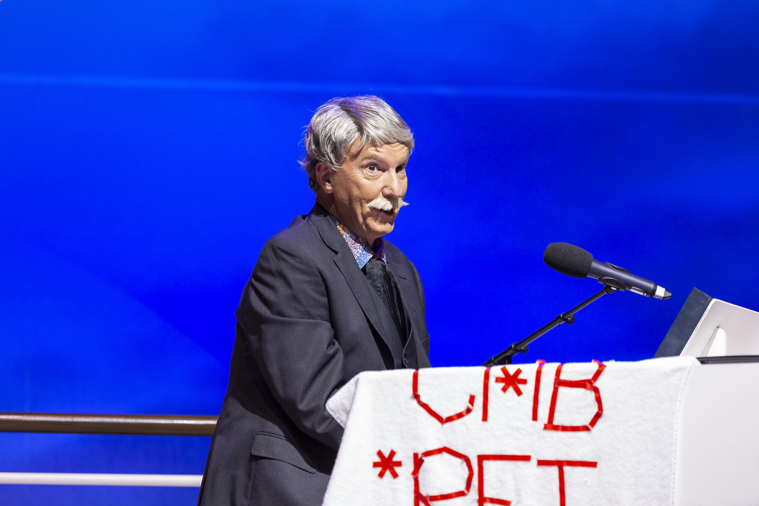 Production still for the 2021 Season of 'S.S. Metaphor'. In photo: Will Conyers. Photographer: Pia Johnson