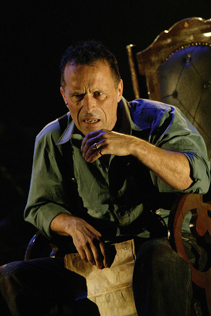 Production still for "One Night the Moon". Mark Seymour. Photographer: Jeff Busby