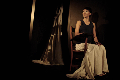 Publicity still for "The Yellow Wallpaper". Anita Hecht. Photographer: Unknown