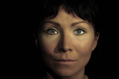 Publicity still for "The Yellow Wallpaper". Anita Hecht. Photographer: Unknown