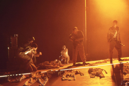 Production still for "Meat Party". . Photographer: Jeff Busby