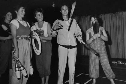 Production still for "Acrobats of China". Photographer: John McKinnon