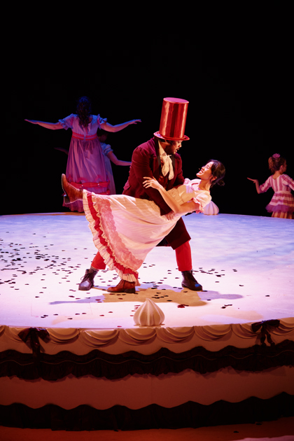 Production photography by Simon Fazio / Featuring John Marc Desengano & Anna Louey