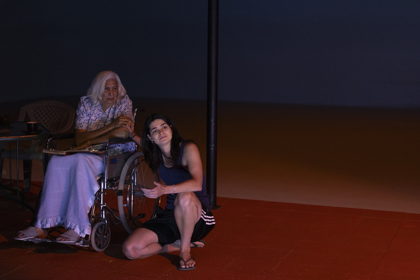 Production photography by Pia Johnson / Featuring: Trisha Morton-Thomas & Tahlee Fereday