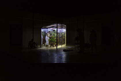 Production still for "Bliss". Anna Samson. Photographer: Pia Johnson