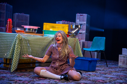 Production still for the 2022 Season of 'Looking For Alibrandi'. In photo: Hannah Monson. Photographers: Jeff Busby & Tamarah Scott