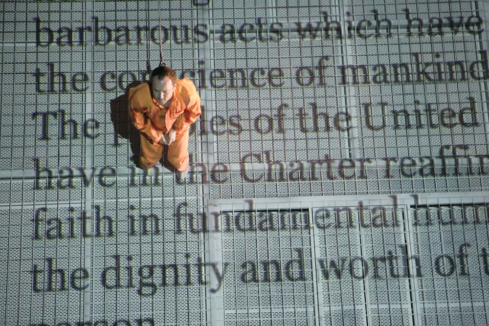 Production still for Melbourne season of "Honour Bound". Photographer: Jeff Busby