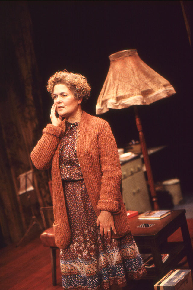 Production still for "Reginka's Lesson". Beverley Dunn as Reginka. Photographer: Jeff Busby