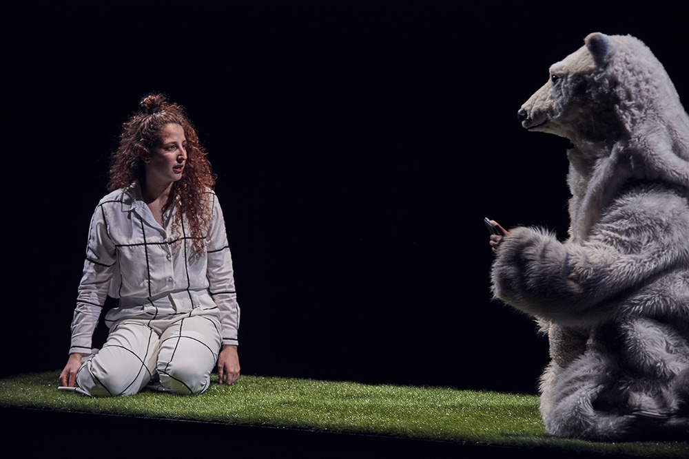 Production still for "Atomic". Clarisse Bonello. Photographer: Tim Grey