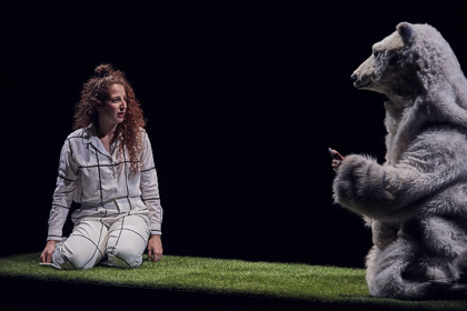 Production still for "Atomic". Clarisse Bonello. Photographer: Tim Grey