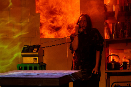 Production still for the 2023 Season of 'Chase' In photo: Carly Sheppard. Photographer: Jacinta Keefe