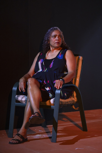 Production photography by Pia Johnson / Featuring: Lisa Maza