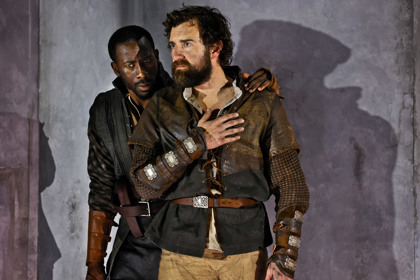 Photographer: Jeff Busby. In photo: Rashidi Edward and Johnny Carr.