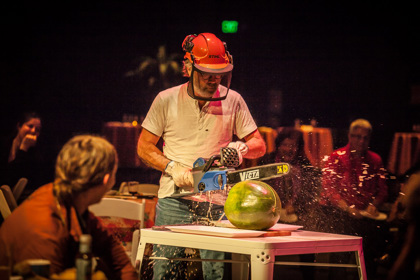 Production still for "A Singular Phenomenon". Photographer: Bryony Jackson