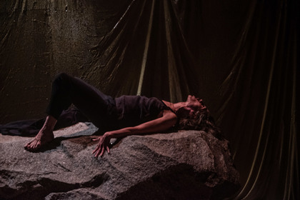 Production still for "My Dearworthy Darling". Jennifer Vuletic). Photographer: David Paterson