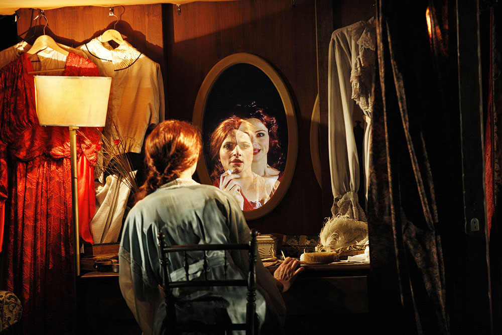 Production still for "Goodbye Vaudeville Charlie Mudd". Julia Zemiro. Photographer: Jeff Busby