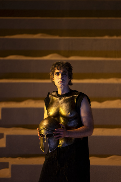 Production photography from TROY (2025) / Photographer: Pia Johnson / Featuring: Mark Leonard Winter