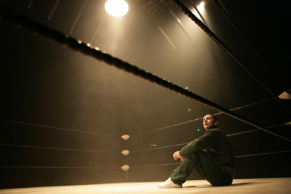 Production still for "Headlock". Byron Perry. Photographer: Jeff Busby