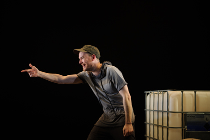 Production still for "Turbine". Paul Ashcroft. Photographer: Sarah Walker