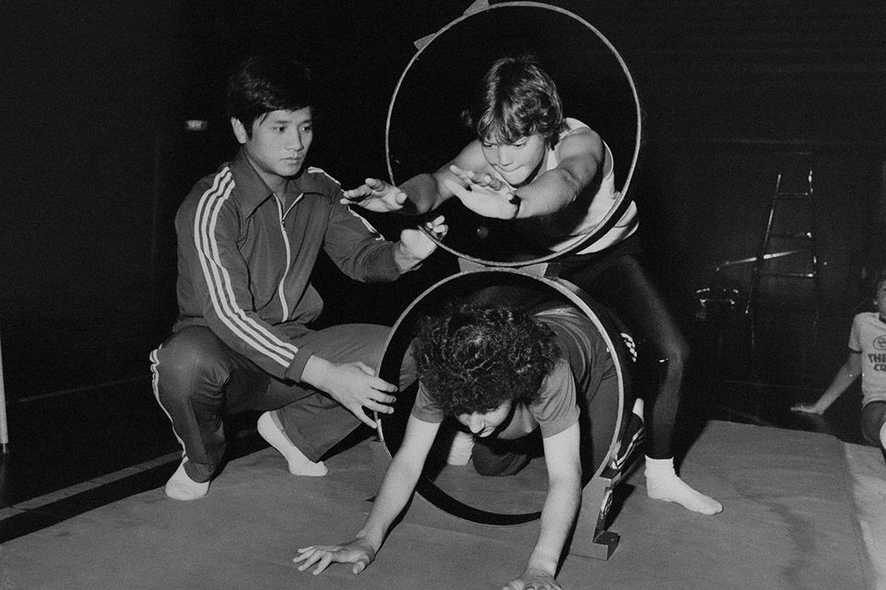 Production still for "Acrobats of China". Photographer: John McKinnon