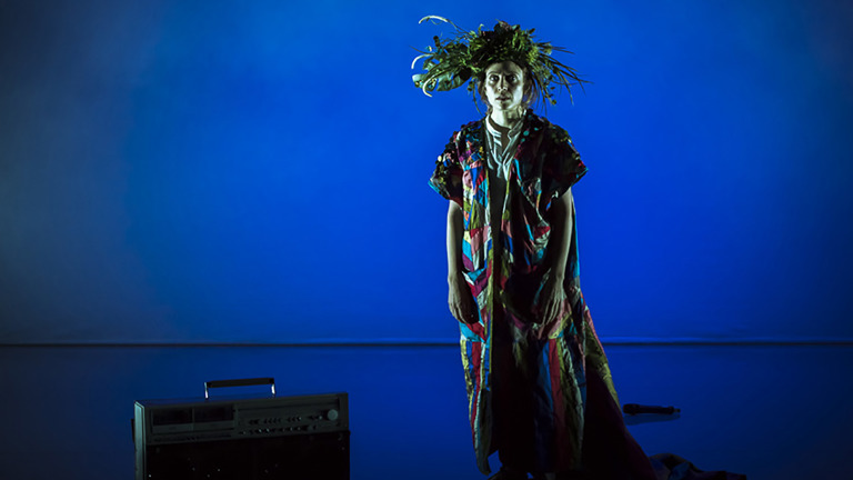 Piece for Person and Ghetto Blaster