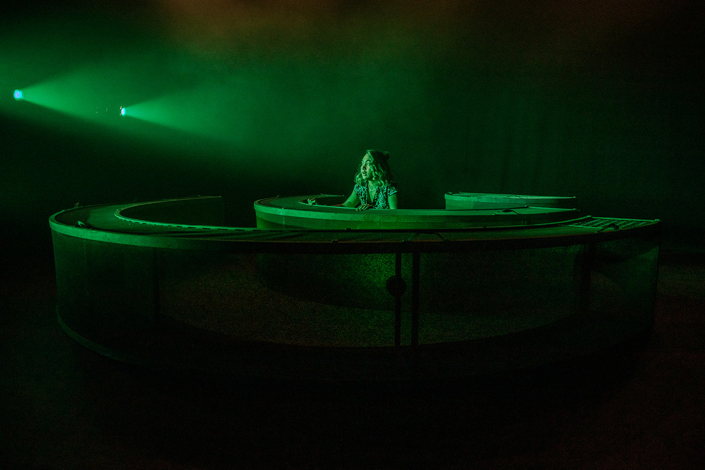 Production still for the 2023 Season of 'Atlantis'. In photo: Kira Samu. Photographer: Tamarah Scott