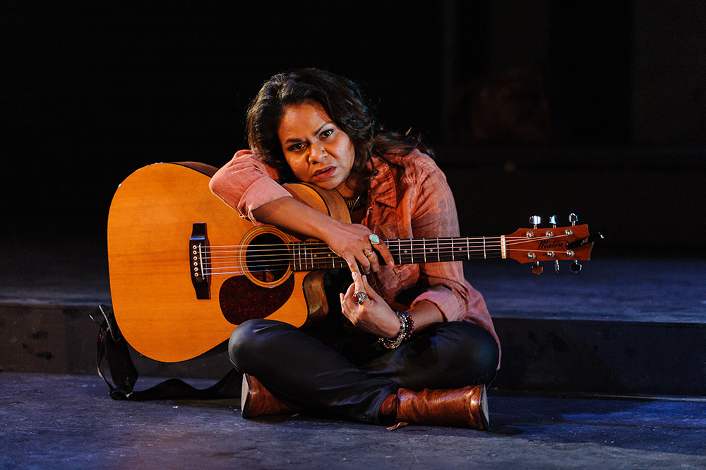 Production still for "Heart is a Wasteland". Ursula Yovich as Raye. Photographer: Deryk McAlpin