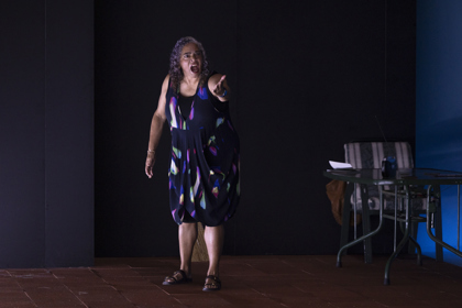 Production photography by Pia Johnson / Featuring: Lisa Maza