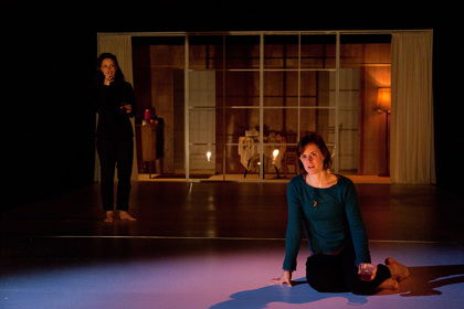 Production still for "Persona". Meredith Penman, Karen Sibbing. Photographer: Pia Johnson