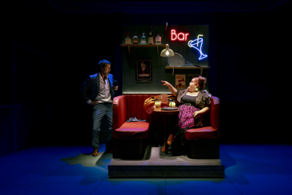 Production photography by Gianna Rizzo / Featuring Rick Davies and Megan Wilding
