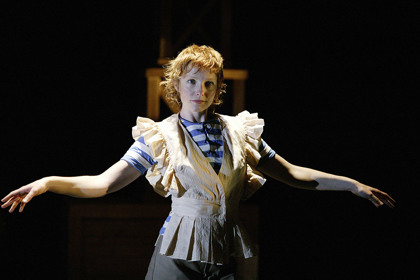 Production still for "The Call". Alex Schepisi as Sally Wills. Photographer: Unknown